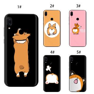 Corgi สุนัขตลก เคสนิ่ม เนื้อซิลิโคน Xiaomi Mi 9 A3 9T CC9 CC9E Pro Mix 2s Case Note 10