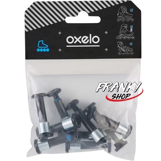 [พร้อมส่ง] แกนล้อโรลเลอร์สเก็ต Pack Of 8+1 Screws And 8 Spacers Aluminium Axles 8mm