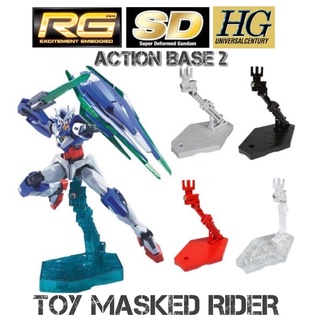 🟦ACTION BASE 2 ฐานตั้งกันดั้ม GUNDAM RG HG SD 1/144ในชุดมีหัวต่อหลายแบบ