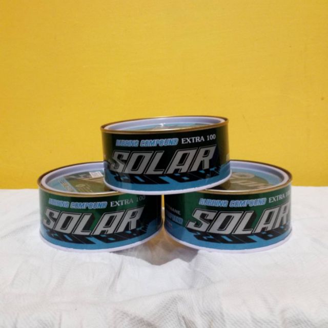 SOLAR RUBBING COMPOUND ยาขัดโปลียูเรเทรน ขัดสีรถยนต์ (1 กระป๋อง)