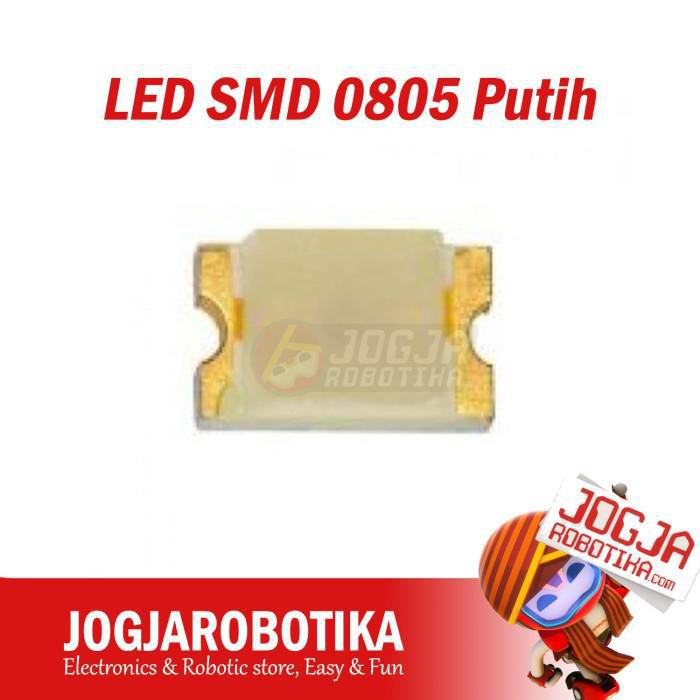 LED SMD 0805 สีขาว**