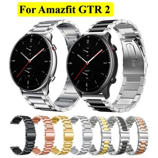 Amazfit gtr 2 Stainless Steel Strap / Huawei gt2 pro / Huawei gt2 / huawei Watch gt 2e Watchband / honor magic watch 2 / Amazfit GTR 2e/ GTS,GTS, BIP / Ticwatch Pro 3 /Garmin vivoactive 3/Garmin venu/venu Sq/Garmin 245/Galaxy Watch Active 2 Strap