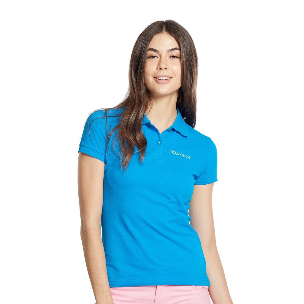 BODY GLOVE Basic Series Women polo เสื้อโปโลแขนสั้นผู้หญิง รุ่น Basic สี Blue