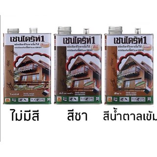 เชนไดร้ท์ รักษาเนื้อไม้ ป้องกันปลวก ขนาด 1.8 , 5 ลิตร