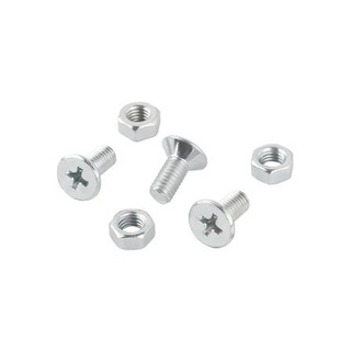 อุปกรณ์ยึดติด สกรูเกลียวมิลน็อต JF FITT 5x12 มม. 25 ตัว Screws, Nuts &amp; Washers