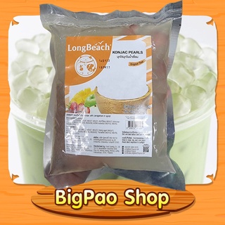 ลองบีช บุกไข่มุกในน้ำเชื่อม ขนาด 800 กรัม LongBeach Konjac Pearls 800g.