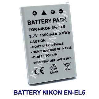 EN-EL5  ENEL5 Camera Battery for Nikon P6000,P530,P520,P510,P80 ,P500,P90,P100,5200,P5100,S10,P4,4200,3700,P3