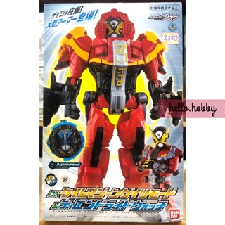 ของเล่นแปลงร่าง Masked Rider Zi-O - DX Time Majin Geiz Mode &amp; Diend Ridewatch by Bandai