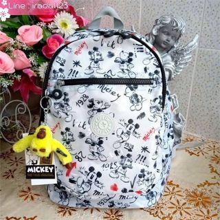 DISNEYS MINNIE MOUSE AND MICKEY MOUSE LARGE LAPTOP BACKPACK ของแท้ ราคาถูก