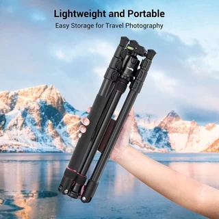 SmallRig กล้องขาตั้งกล้อง (ความสูง 180 ซม., 15 กก., น้ําหนัก 1.53 กก.) ,360°หัวบอล ถอดออกได้ ,ปรับความสูงจาก 16" ถึง 71" สําหรับกล้องและโทรศัพท์ 3935