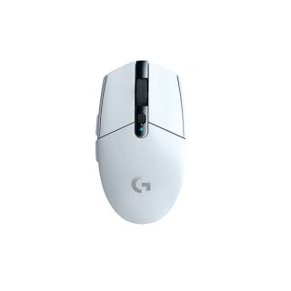 Logitech G304 LIGHTSPEED™ Wireless Gaming Mouse 12,000 DPI, 6 Makro Keys - WHITE ( เมาส์เกมมิ่ง ไร้สาย สีขาว )