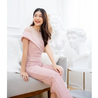 AD 504 Mesh Cover Jumpsuit by Adora.Brandofficial