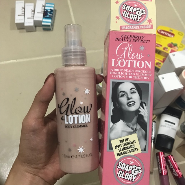 Glow lotion soap&glory