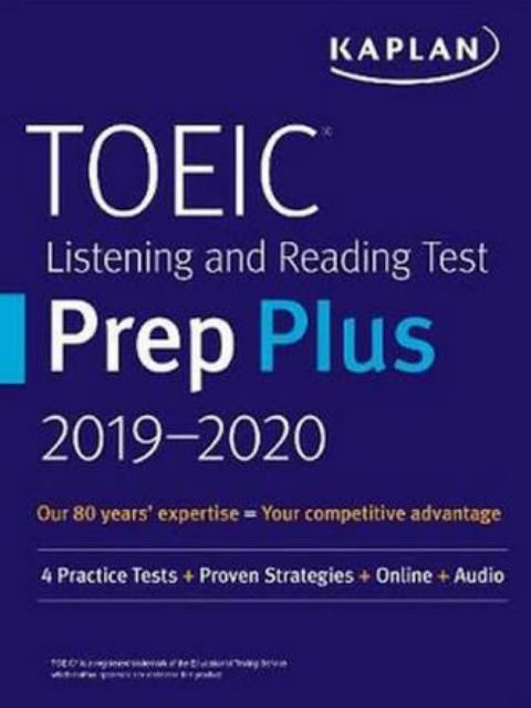 Kaplan-TOEIC ListeningReading Prep Plus 2019-2020 มือหนึ่งพร้อมส่ง -  tinka13ell - ThaiPick