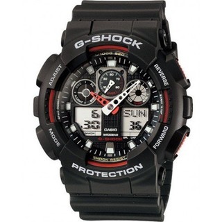 Casio G- shock รุ่น GA-100-1A4DR ของแท้ ประกัน CMG 1 ปี