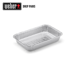 WEBER Drip Pans (10 pcs) อุปกรณ์เตาปิ้งย่างเวเบอร์ ถาดฟอล์ยรองน้ำมันด้านล่างเตา