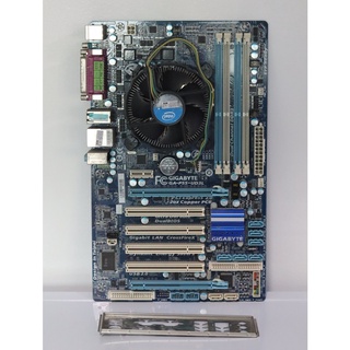 เมนบอร์ด GIGABYTE -GA-P55-UD3L-socket 1156  พร้อม CPU intel i3 540  3.06GHz + ฝาหลัง