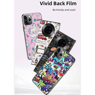 ไฮโดเจล Rock Space ฟิล์มหลัง แบบ Vivid Back Film ทุกรุ่น  DIY ติดเองสะดวกและง่ายมาก