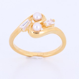 Pearl Shop แหวนมุกแท้ Twin Pearl