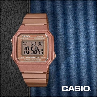 นาฬิกา Casio รุ่น B650WC-5A - สายแสตนเลส สีพิงค์โกลด์ ใส่ได้ทั้งชายและหญิง-  ของใหม่ ของแท้ 100% ประกันศูนย์CMG 1ปี