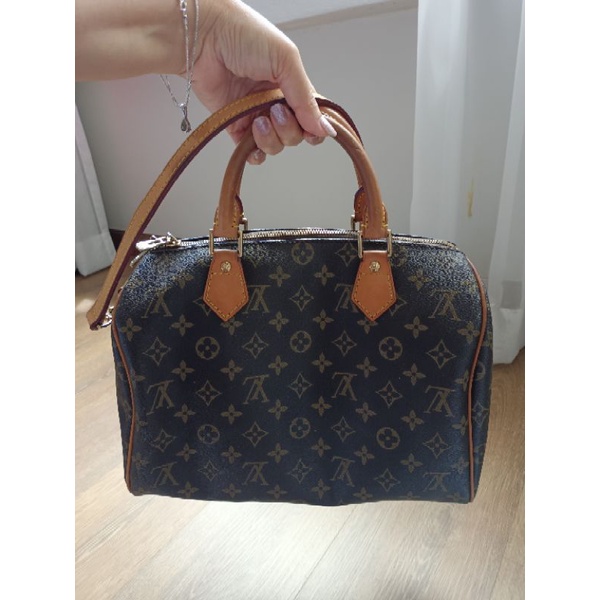 louis vuitton speedy30 มือสอง หนังแท้