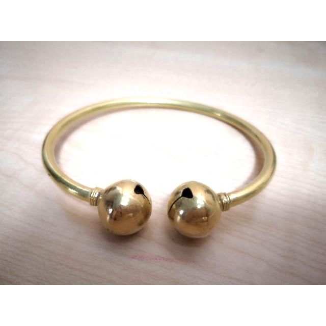 ข้อเท้า​ผู้ใหญ่​/เด็กโต ทองเหลืองแท้เสียงดังกังวาล ซื้อคู่ราคาประหยัด ใส่ไม่ต้องกลัวหาย