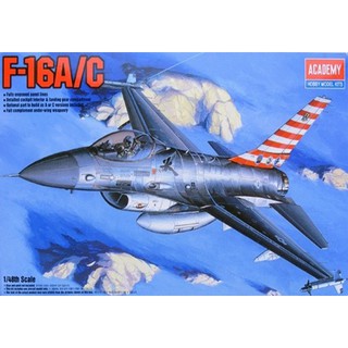 โมเดลเครื่องบินจำลอง Academy ขนาด 1/48 AC12259 F-16A/C FIGHTING FALCON