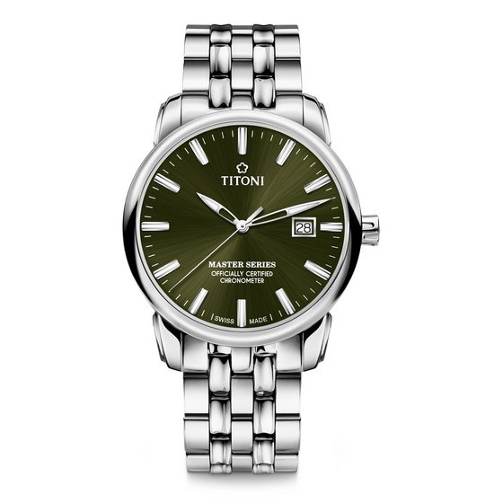 Titoni Luxury Gents Watch - Master Series Model: 83188 S-660