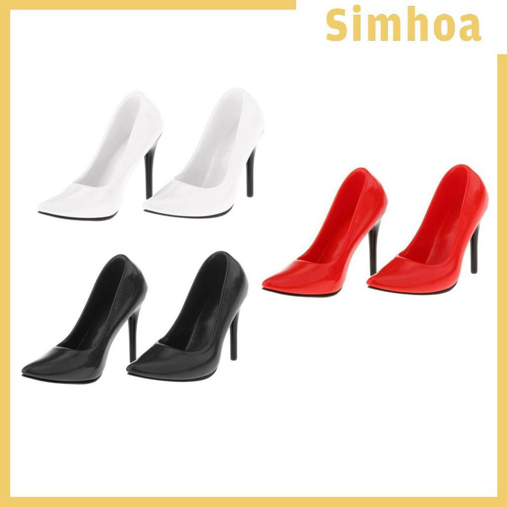 [SIMHOA] รองเท้าส้นสูงแฟชั่น สเกล 1/6 สําหรับฟิกเกอร์แอกชัน OD Kumik 12 นิ้ว