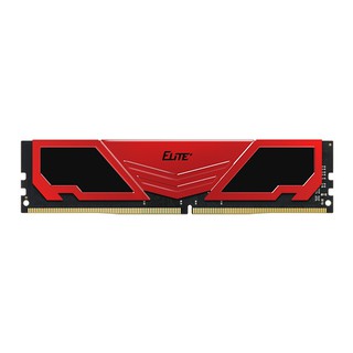 4GB ( 4GBx1 ) DDR4/2400 RAM PC (แรมพีซี) TEAM ELITE PLUS RED&amp;BLACK