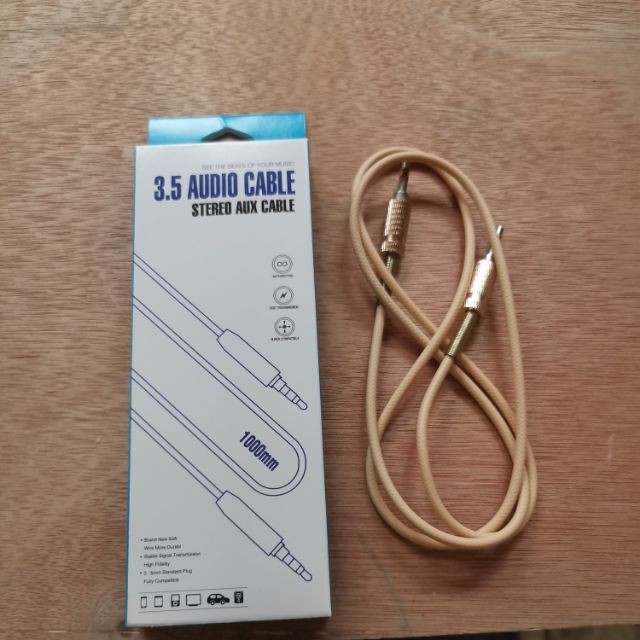 สายต่อ​ลำโพง​ 1ต่อ1​ AUX สายเสียบต่อลำโพง สายต่อโทรศัพท์มือถือกับลำโพง