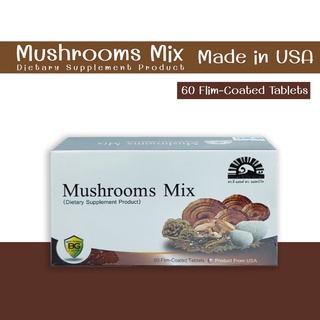 Mushrooms Mix ดร.ลี แอนด์ ดร.แอลเบิร์ท 60 Flim-Coated Tablets