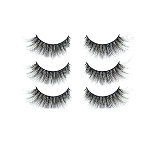 3D ขนตาปลอม ขนตาปลอมธรรมชาติ ขนตา ขนมิงค์ แบบธรรมชาติ 3 คู่ Eyelashes [ผู้ขายชาวไทย พร้อมสต็อก]