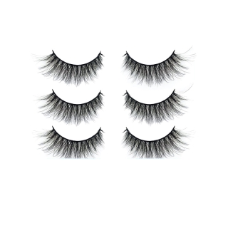 3D ขนตาปลอม ขนตาปลอมธรรมชาติ ขนตา ขนมิงค์ แบบธรรมชาติ 3 คู่ Eyelashes [ผู้ขายชาวไทย พร้อมสต็อก]