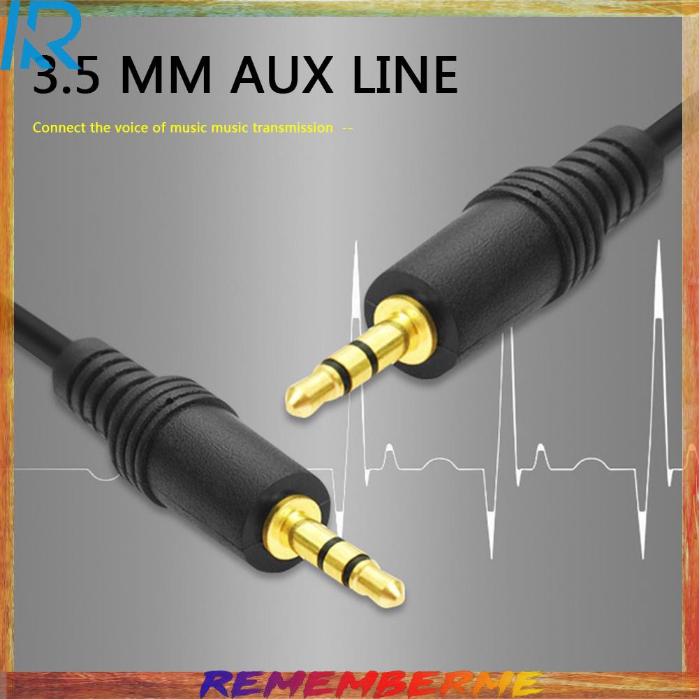 Rem - 3 . 5 mm Aux สายเคเบิ้ล Male To Male Audio Line สําหรับลําโพงหู ...