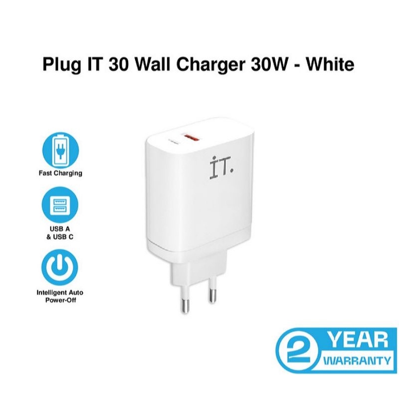 It Plug IT 30 Wall Charger รับประกัน TAM 30W