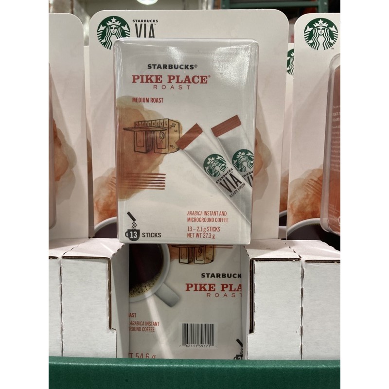 Starbucks Via Starbucks Colombia Instant Grinding Coffee (2.1 G * 26 Pack) ใบแจ้งหนี้ 好市多ซื้อ
