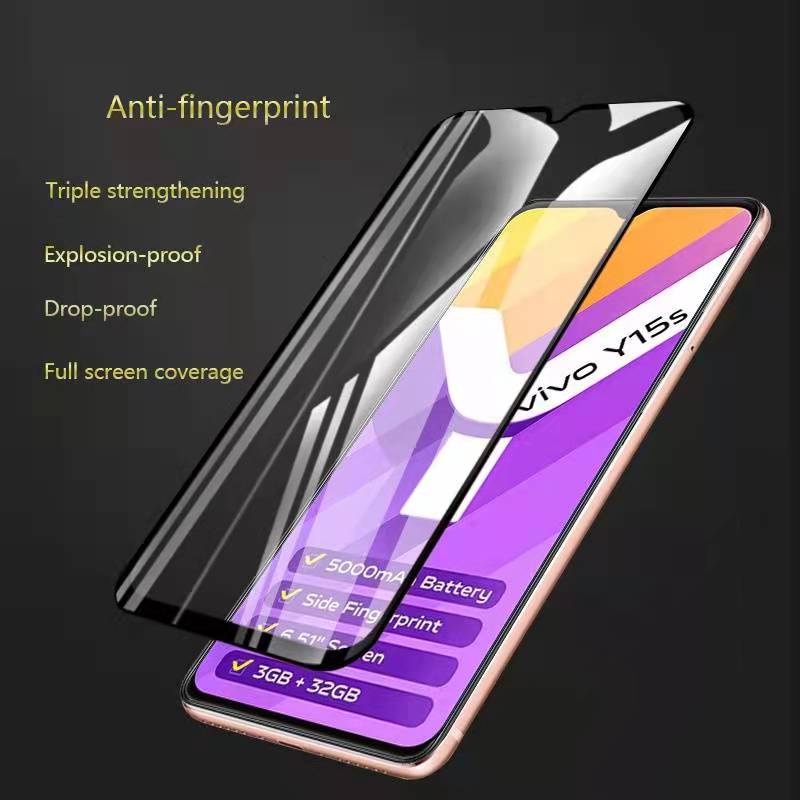 Y02A/Y02T/Y36/Y02/V25/Y01A/Y01ฟิล์มกระจกเต็มจอVivo Y35/Y16/Y22/Y22S/Y30 5G/Y02S/Y77 5G/T1 5G/T1X/V23