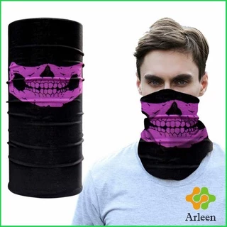 Arleen ผ้าบัฟกันฝุ่น โพกหัว ผ้าปิดหน้า กันแดด เลือกลายได้ แดด UV Magic turban