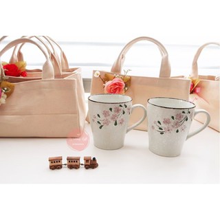 Wedding Gifts Snow sakura Set B ลายหิมะพรำ