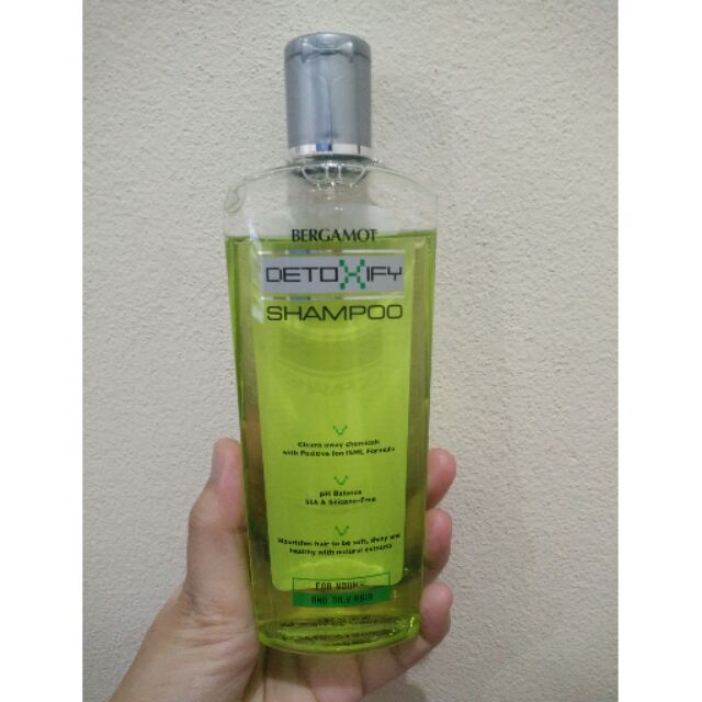 BERGAMOT Detoxify shampoo