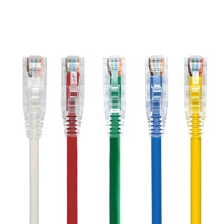 INTERLINK US-5010LZ-4 สายเคเบิ้ลติดกับขั้วต่อความยาว 2 เมตร สีฟ้า CAT6