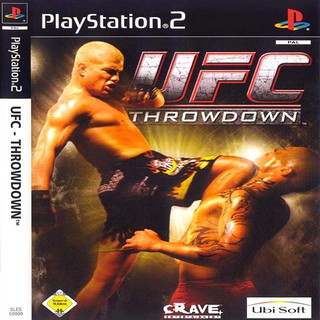 แผ่นเกมส์ PS2 คุณภาพ UFC  Throwdown (USA)