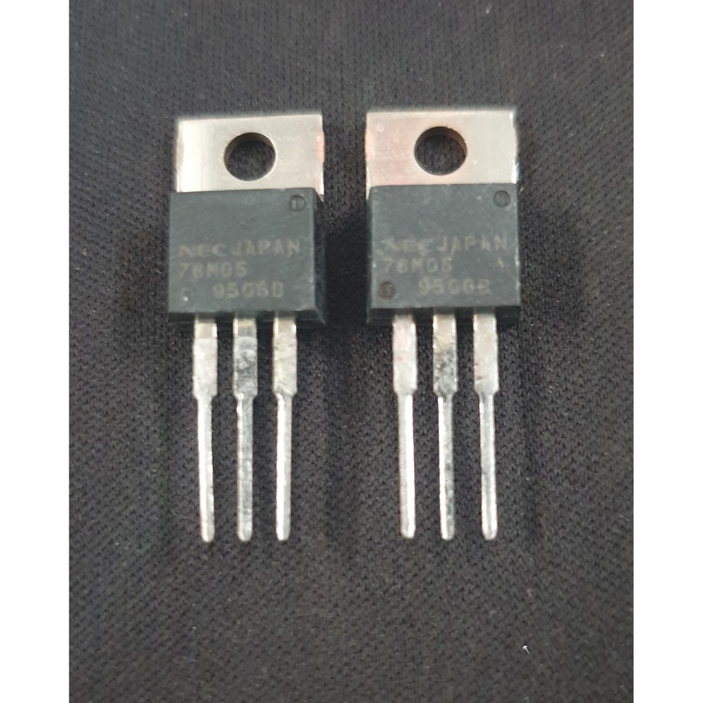 IC 78M05 Linear Positive Voltage Regulator 5V Equation KA7805 KIA7805 7805 - Original NEC Japan
