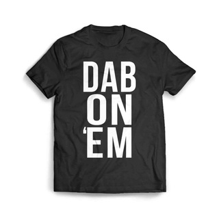 เสื้อผ้าผชเสื้อยืด พิมพ์ลาย Dab On EmS-5XL