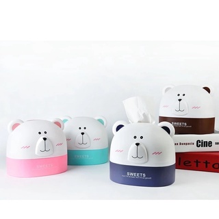 กล่องใส่ทิชชู่ แบบม้วน**สินค้าพร้อมส่ง**