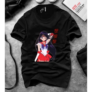 [S-5XL] Rei Hino / Sailor Mars (มังงะ) | เสื้อยืด พิมพ์ลาย Sailor Mars 100 สไตล์คลาสสิก