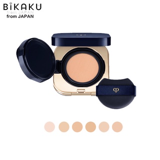 【Direct from Japan】SHISEIDO Cle de Peau Beaute Cushion Foundation 14g 6 colors clé de peau beauté  Tan Cushion Eclat Naturel  SPF25 PA+++ Foundation Full Coverage Glowing Smooth Skin Sun Protection Coverage Concealer For Face Makeup