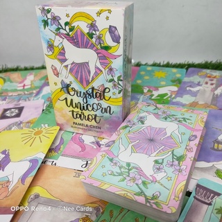 ไพ่ทาโรต์ Crystal Unicorn  🦄 Tarot. ... Imagine Sparkle Manifest by PAMELA CHEN