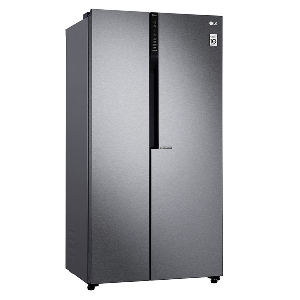 ตู้เย็น SIDE BY SIDE LG GC-B247KQDV 21.6คิว สีสเตนเลส